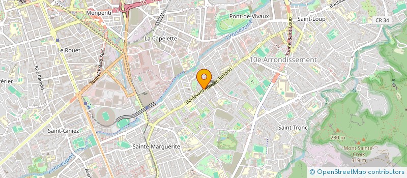 localisation de l'entreprise SPORTING ATHLETICO MARSEILLE  MARSEILLE