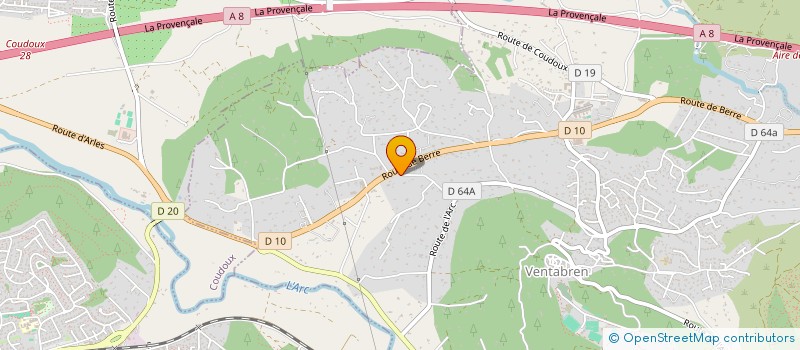 localisation de l'entreprise SPORTING BNE à VENTABREN