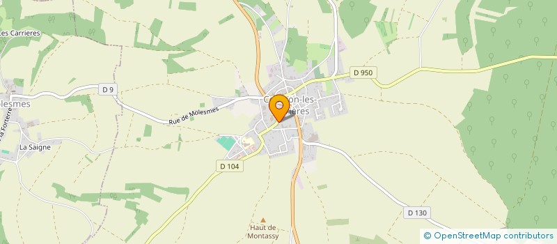 localisation de l'entreprise SPORTING CLUB AMICAL  COURSON-LES-CARRIERES