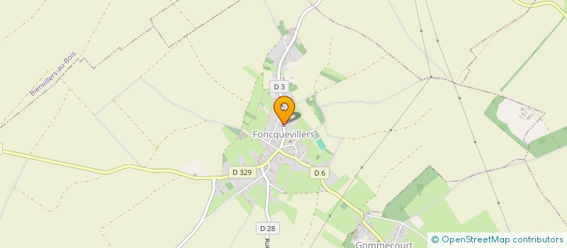 localisation de l'entreprise SPORTING CLUB ARTESIEN  FONCQUEVILLERS