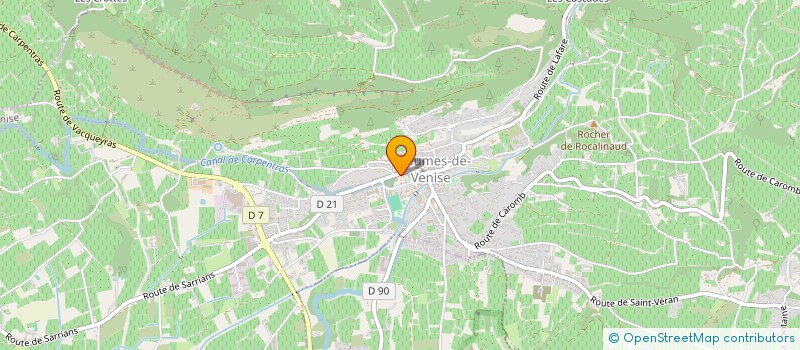 localisation de l'entreprise SPORTING CLUB BALMEEN  BEAUMES-DE-VENISE