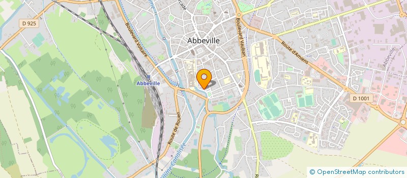 localisation de l'entreprise SPORTING CLUB BILLARD ABBEVILLOIS  ABBEVILLE