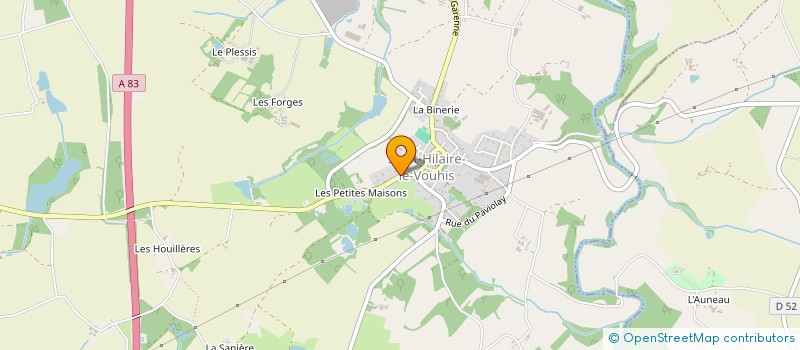 localisation de l'entreprise SPORTING CLUB CANIN CHANTONNAISIEN  SEVREMONT