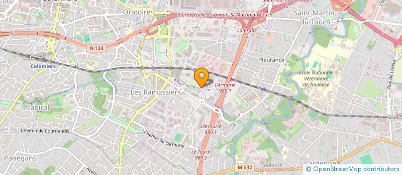 localisation de l'entreprise SPORTING CLUB CARGO à TOULOUSE