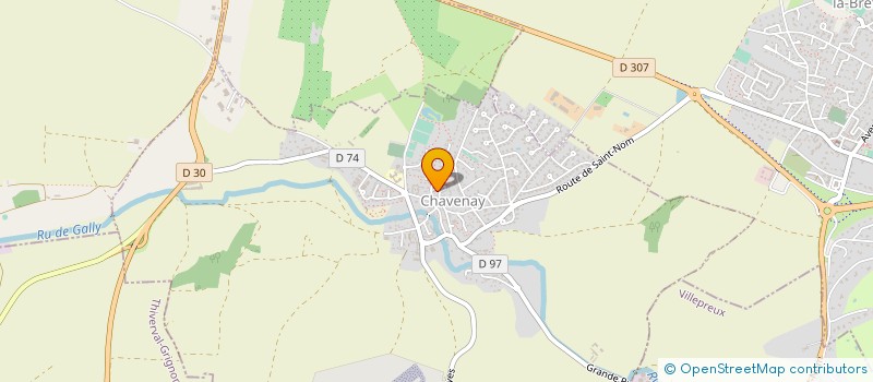 localisation de l'entreprise SPORTING CLUB DE CHAVENAY  CHAVENAY