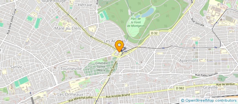 localisation de l'entreprise SPORTING CLUB DE LA PORTE OCEANE  LE HAVRE