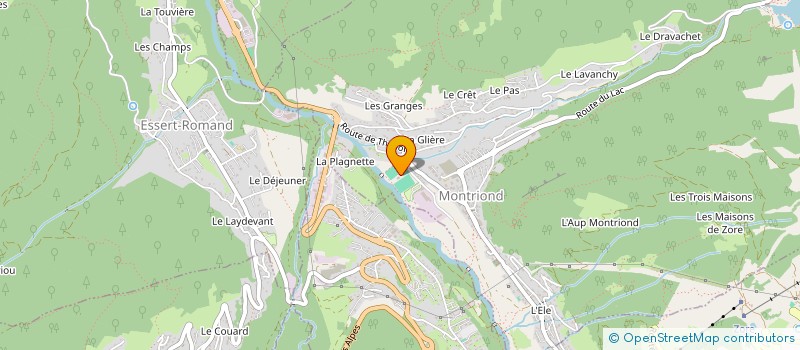 localisation de l'entreprise SPORTING CLUB DE MORZINE FOOTBALL  MONTRIOND