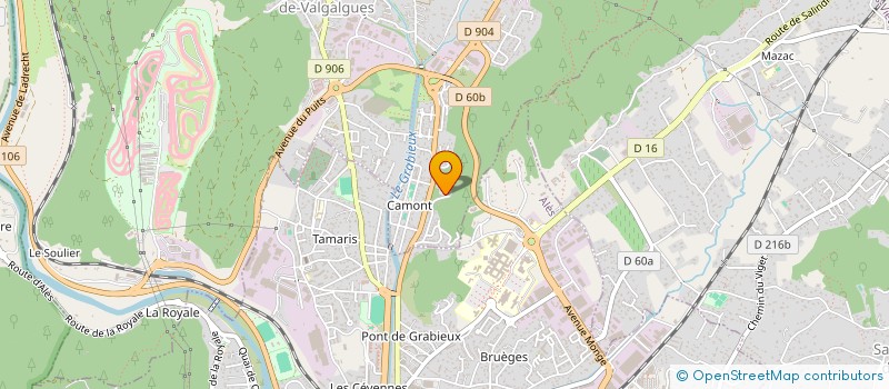 localisation de l'entreprise SPORTING CLUB DU SIECLE à SAINT-MARTIN-DE-VALGALGUES