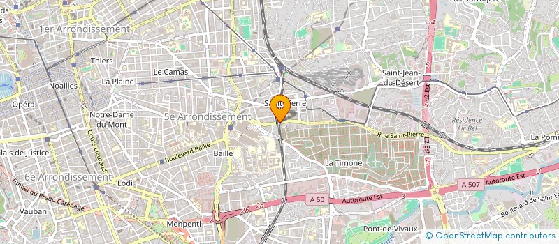 localisation de l'entreprise SPORTING CLUB ENERGYM à MARSEILLE