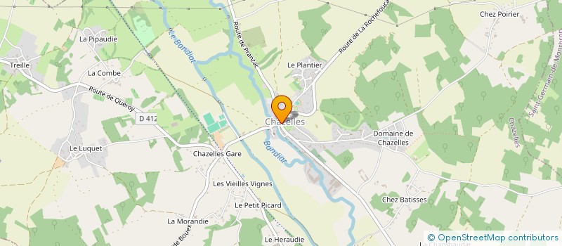 localisation de l'entreprise SPORTING CLUB FEUILLADE à FEUILLADE
