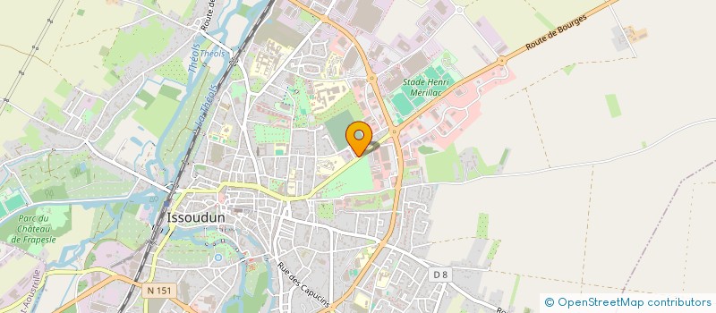 localisation de l'entreprise SPORTING CLUB ISSOLDUNOIS à ISSOUDUN