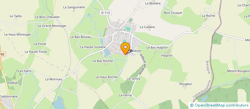 localisation de l'entreprise SPORTING CLUB LUITRE-DOMPIERRE  LUITRE-DOMPIERRE