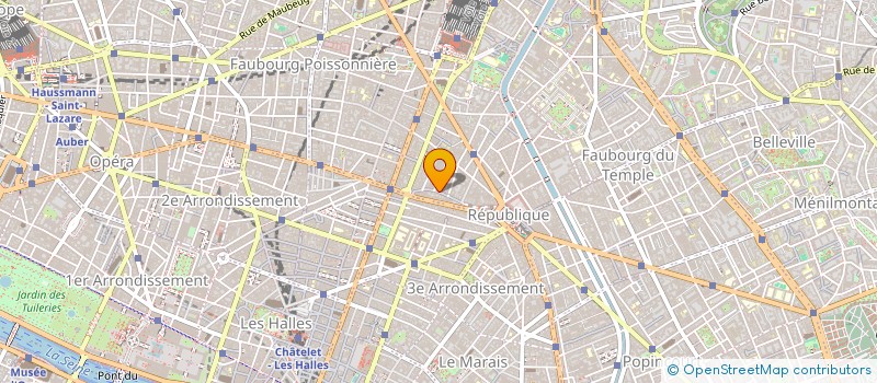 localisation de l'entreprise SPORTING CLUB MACCABI DE PARIS  PARIS