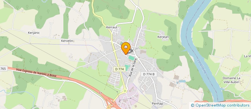 localisation de l'entreprise SPORTING CLUB MARZAN  MARZAN