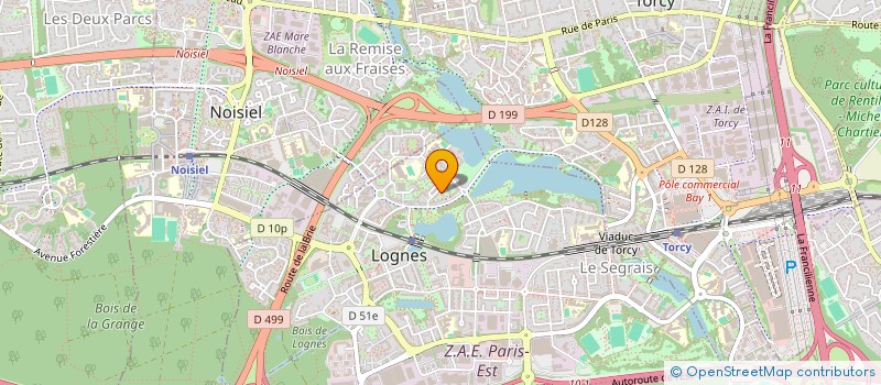 localisation de l'entreprise SPORTING CLUB MAUBUEE à LOGNES