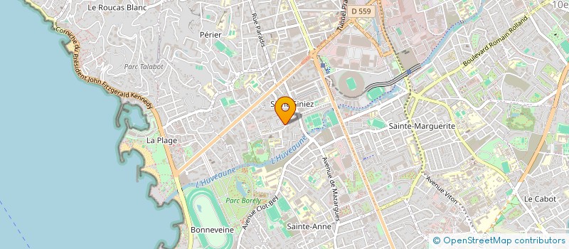 localisation de l'entreprise SPORTING CLUB MEDITERRANEEN à MARSEILLE