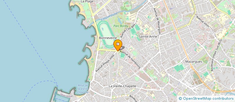 localisation de l'entreprise SPORTING CLUB MONTREDON BONNEVEINE FOYER LEO LAGRANGE à MARSEILLE
