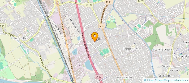 localisation de l'entreprise SPORTING CLUB NORD TOULOUSAIN à AUCAMVILLE