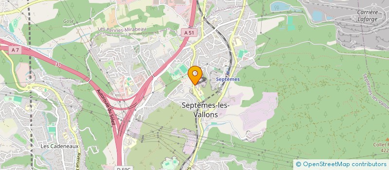 localisation de l'entreprise SPORTING CLUB OUVRIER SEPTEMOIS à SEPTEMES-LES-VALLONS