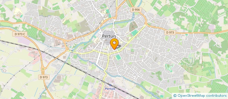 localisation de l'entreprise SPORTING CLUB PERTUIS à PERTUIS