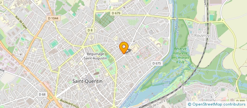 localisation de l'entreprise SPORTING CLUB SAINT QUENTINOIS à SAINT-QUENTIN