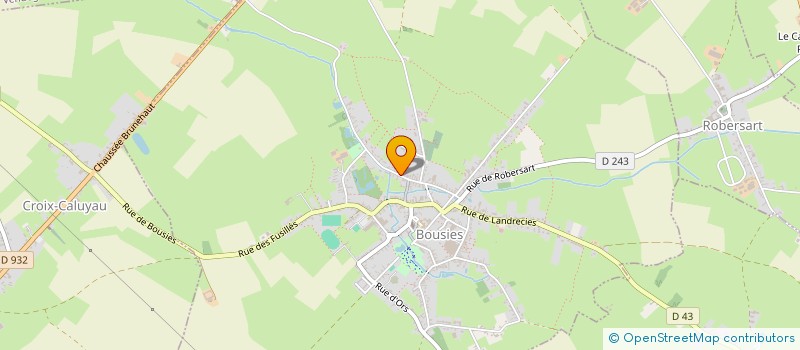 localisation de l'entreprise SPORTING CLUB SECTION JUDO  BOUSIES