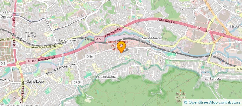 localisation de l'entreprise SPORTING CLUB VALBARELLOIS à MARSEILLE