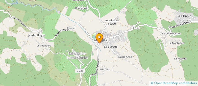 localisation de l'entreprise SPORTING CLUB VINONNAIS à VINON-SUR-VERDON