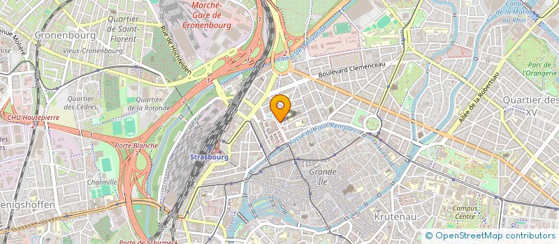 localisation de l'entreprise SPORTING GDS à STRASBOURG