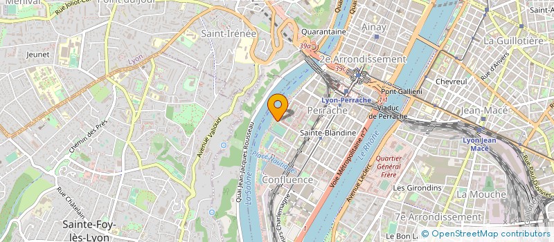 localisation de l'entreprise SPORTING LYON CONFLUENCE à LYON