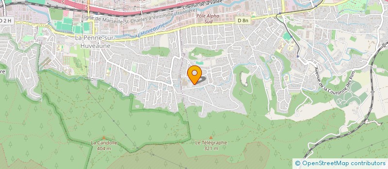 localisation de l'entreprise SPORTING MOZES  AUBAGNE