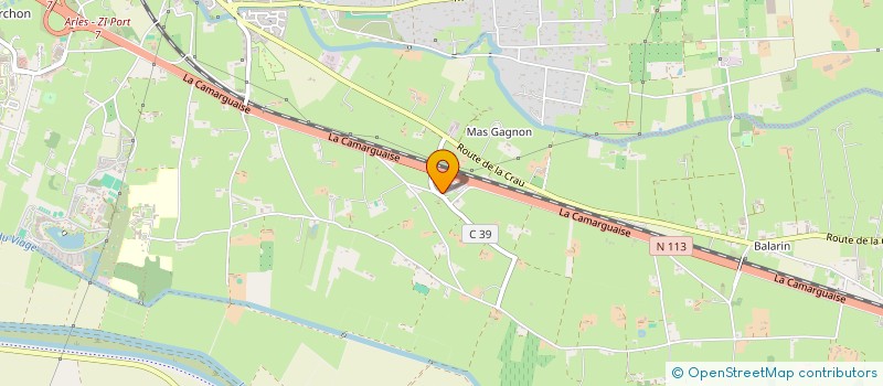 localisation de l'entreprise SPORTING PONT DE CRAU à ARLES