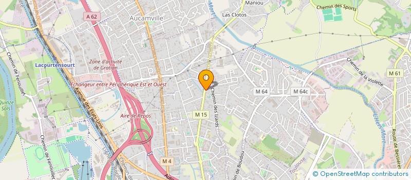 localisation de l'entreprise SPORTING PRODUCTION à TOULOUSE