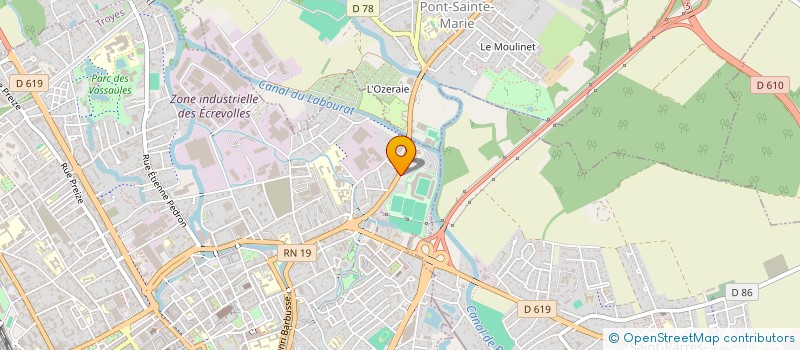 localisation de l'entreprise SPORTING UNION MOTOCYCLISTE DE L'AUBE à TROYES