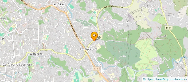 localisation de l'entreprise SPORTINGOODZ à MARSEILLE