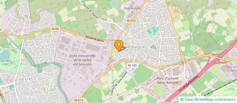localisation de l'entreprise SPORTISSIMO à VENDARGUES