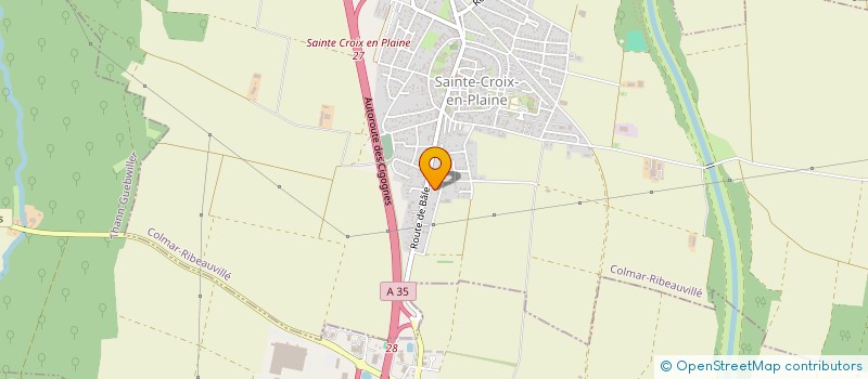 localisation de l'entreprise SPORTIV'EVENTS  SAINTE-CROIX-EN-PLAINE