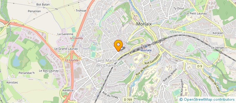 localisation de l'entreprise SPORTIVE ASSM TENNIS  SAINT-MARTIN-DES-CHAMPS