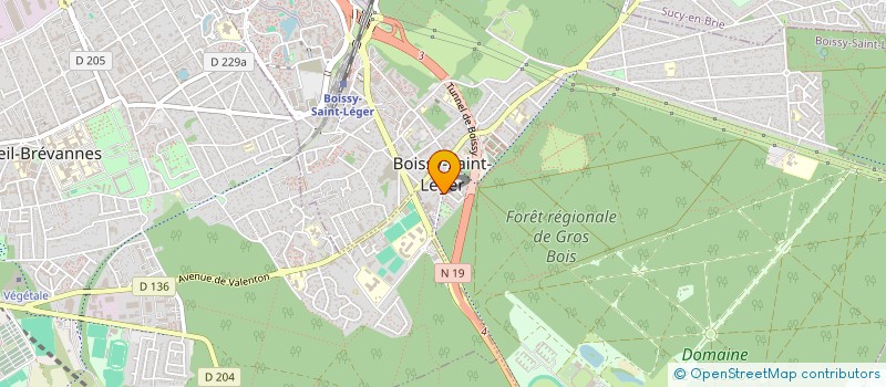 localisation de l'entreprise SPORTIVE DE BOISSY ST LEGER à BOISSY-SAINT-LEGER