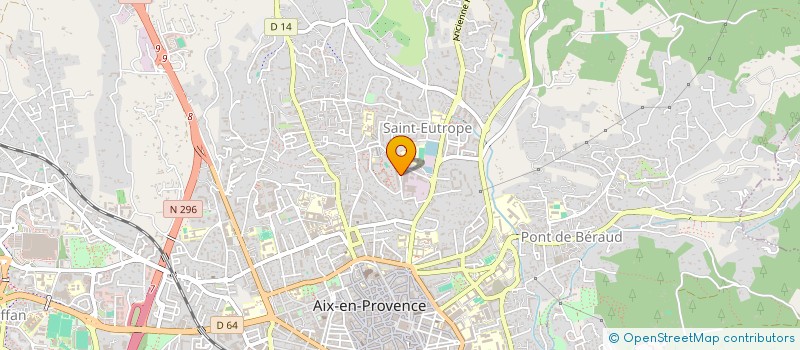 localisation de l'entreprise SPORTIVE DE L'AVIATION CIVILE à AIX-EN-PROVENCE