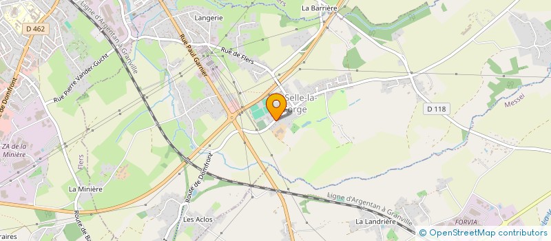 localisation de l'entreprise SPORTIVE DE LA SELLE à LA SELLE-LA-FORGE