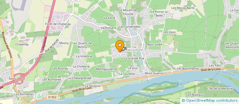 localisation de l'entreprise SPORTIVE DE ROCHECORBON  ROCHECORBON