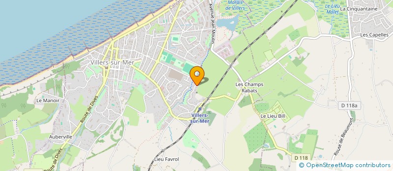 localisation de l'entreprise SPORTIVE DE ZUMBA à VILLERS-SUR-MER