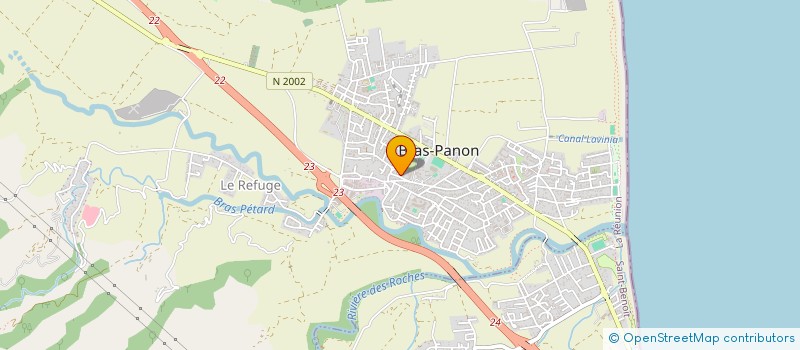 localisation de l'entreprise SPORTIVE DU COLLEGE BRAS PANON à BRAS-PANON