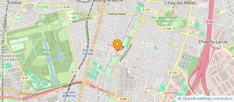 localisation de l'entreprise SPORTIVE DU COLLEGE LA FONTAINE à ANTONY