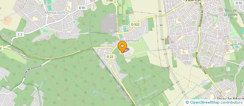 localisation de l'entreprise SPORTIVE ET CULTURELLE DE L'ECOLE CHASLES-LE-ROUX  BOISEMONT