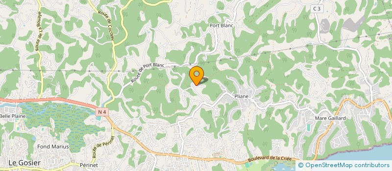 localisation de l'entreprise SPORTIVE ET CULTURELLE DE MORO  LE GOSIER