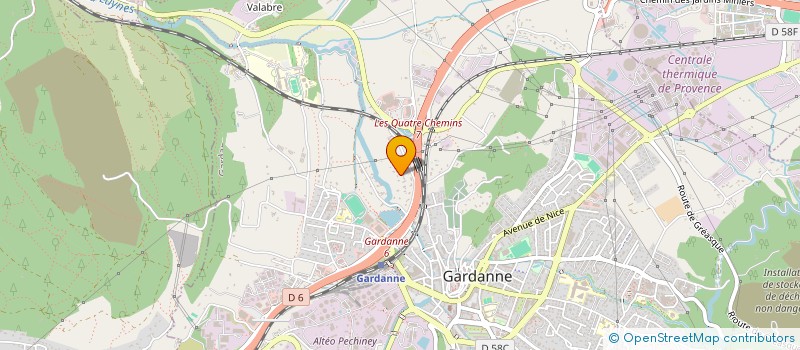 localisation de l'entreprise SPORTIVE GARDANNE VELO à GARDANNE