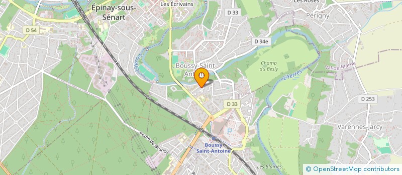 localisation de l'entreprise SPORTIVE KARTING COMAKART RACING TEAM à BOUSSY-SAINT-ANTOINE