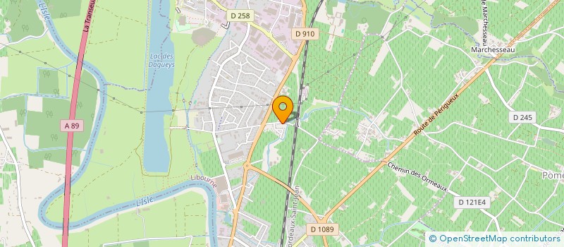 localisation de l'entreprise SPORTIVE LIBOURNE JUDO à LIBOURNE